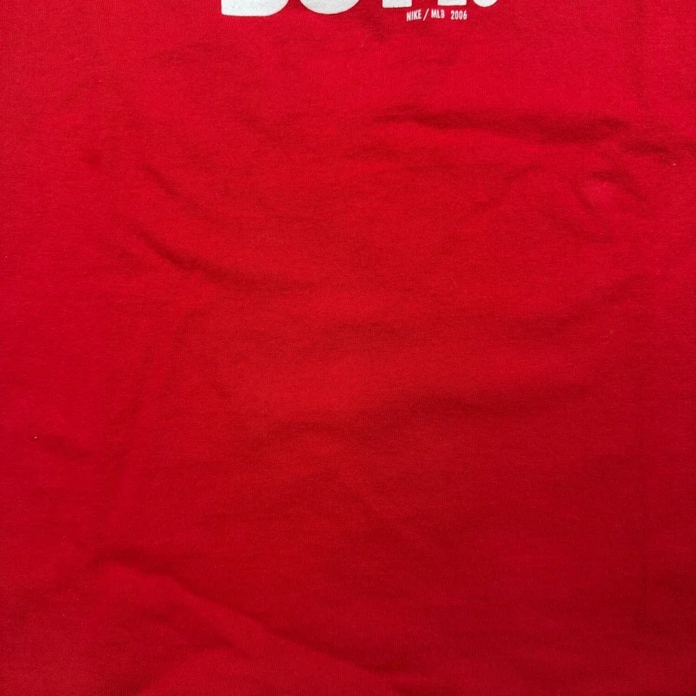 Vintage Nike St Louis Cardinals Kick Chicago Butt T-Shirt Mens Medium Red 2006